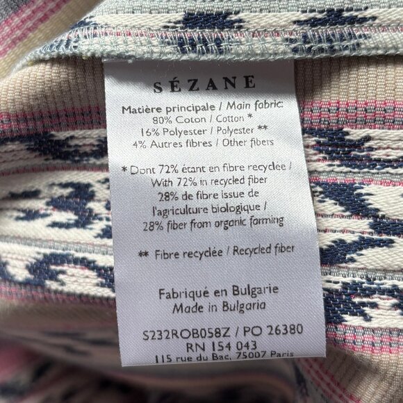 *NWT* Sézane Charmaine Long Sleeve Tunic Dress – Size M - Picture 12 of 16